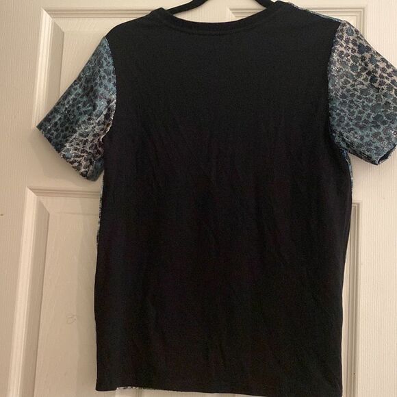 silvian heach denim sequin t-shirt - Picture 3 of 4